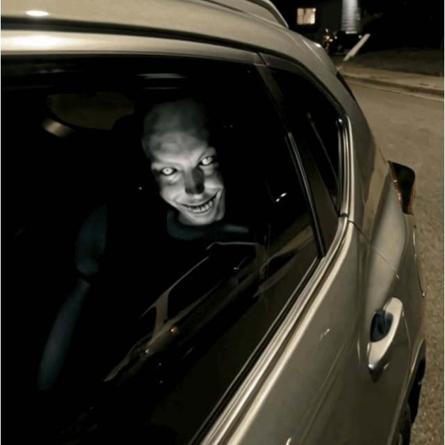 BooSeat™ - Creepy Headrest Cover