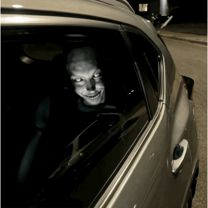 BooSeat™ - Creepy Headrest Cover