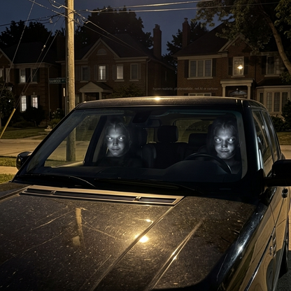 BooSeat™ - Creepy Headrest Cover